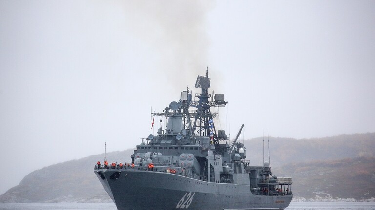 دام برس : دام برس | سفينة حربية روسية تدخل مياه المتوسط